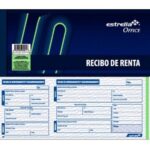 BLOCK RECIBO DE RENTA ESTRELLA C/50
