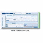 BLOCK LETRA DE CAMBIO ESTRELLA C/50