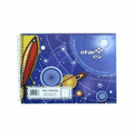 CUADERNO ESTRELLA ITALIANO ESPIRAL BLANCO /100 HOJAS
