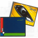 CUADERNO ESTRELLA ITALIANO ESPIRAL DOBLE RAYA C/100 HOJAS