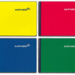 CUADERNO ESTRELLA ITALIANO COSIDO RAYA C/100 HOJAS