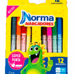 MARCADOR NORMA LAVABLE C/12