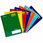 CUADERNO NORMA FRANCES COLOR COSIDO DOBLE RAYA C/100 HOJAS
