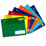 (ESPECIAL) CUADERNO NORMA ITALIANO COLOR COSIDO RAYA C/100 HOJAS