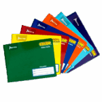 (ESPECIAL) CUADERNO NORMA ITALIANO COLOR COSIDO DOBLE RAYA C/100 HOJAS