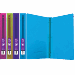 CARPETA BAZIC PLASTICO COLORES 1"