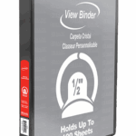 CARPETA BAZIC C/MICA NEGRA 1/2"