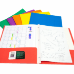 FOLDER BAZIC CARTA C/SOLAPA CARTON COLORES