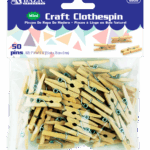 MICRO PINZAS BAZIC MADERA NATURAL