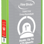 CARPETA BAZIC C/MICA VERDE 1"