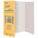 TRIPTICO DE CARTON BAZIC 36X48" BLANCO