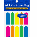 NOTAS ADHESIVAS BAZIC BANDERITAS C/250