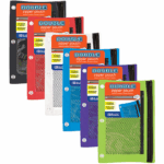 BOLSA P/LAPIZ BAZIC DOBLE ZIPPER COLORES