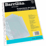 PROTECTOR DE HOJAS BARRILITO C/100 CARTA