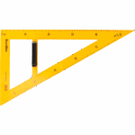 ESCUADRA BARRILITO DE PLASTICO 60º