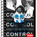 CUADERNO SCRIBE FRANCES ESPIRAL INBLACK RAYA C/100 HOJAS