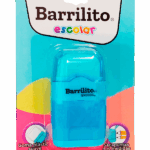 SACAPUNTAS BARRILITO DOBLE C/DEPOSITO Y BORRADOR