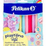 PLASTILINA PELIKAN C/10 BARRAS PASTEL