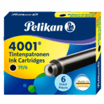 REPUESTO PLUMA FUENTE PELIKAN TWIST NEGRO C/6