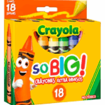 CRAYON CRAYOLA SO BIG C/18