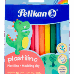 PLASTILINA PELIKAN C/10 BARRAS COL. SURT
