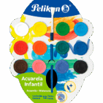 ACUARELA PELIKAN INFANTIL C/12