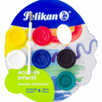 ACUARELA PELIKAN INFANTIL C/6