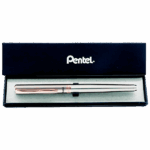 PLUMA PENTEL STERLING ROSA DORADO EN ESTUCHE