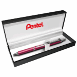 PLUMA PENTEL ENERGEL ROSA EN ESTUCHE