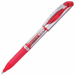 PLUMA PENTEL ENERGEL PUNTA METAL ROJA 0.7