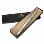 PLUMA PENTEL EXCALIBUR PLATA EN ESTUCHE