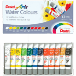 ACUARELAS PENTEL ESTUCHE C/12