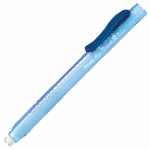 PORTABORRADOR CLICKERASER AZUL TRANSPARENTE