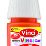 PINTURA VINCI CARTEL 25ML ROJO NARANJA