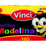 PLASTILINA VINCI EN BARRA NEGRO