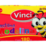 PLASTILINA VINCI EN BARRA ROJO