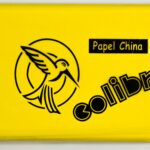 PAPEL CHINA COLIBRI/SCENTO AMARILLO HUEVO C/100
