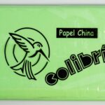 PAPEL CHINA COLIBRI/SCENTO VERDE PISTACHE C/100