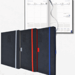 AGENDA DANPEX SEMANAL BLACK 2026 17 X 24 CM