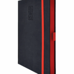 AGENDA DANPEX DIARIA BLACK 2026 ROJO 14.5 X 20.5 CM