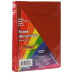 FOMY NAEN ROJO C/DIAM T/CARTA C/10