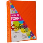 FOMY NAEN NARANJA T/CARTA C/24