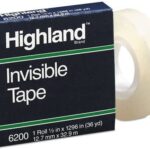 TAPE OPACO/INVISIBLE HIGHLAND 1/2X36 YDS
