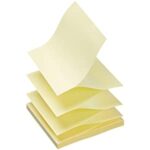 NOTAS ADHESIVAS HIGHLAND 3X3" AMARILLO POP-UP