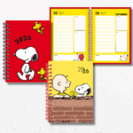 AGENDA DANPEX DIARIA SNOPY 2026 13 X 18 CM