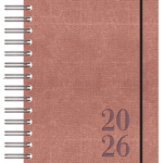 AGENDA UPAK PREMIUM PIEL TEXTURE 2026 17 X 23.5 CM