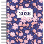 AGENDA UPAK PREMIUM JARDIN DE FLORES 2026 17 X 23.5 CM