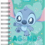 AGENDA UPAK BASICA STITCH CUTE 2026 11.8 X 16.4 CM
