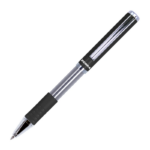 PLUMA ZEBRA SLIDE PEN C/ESTUCHE GRIS (TINTA NEGRA)