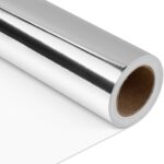 ROLLO DE PAPEL METALUSTRE PLATA 61CM X 25M